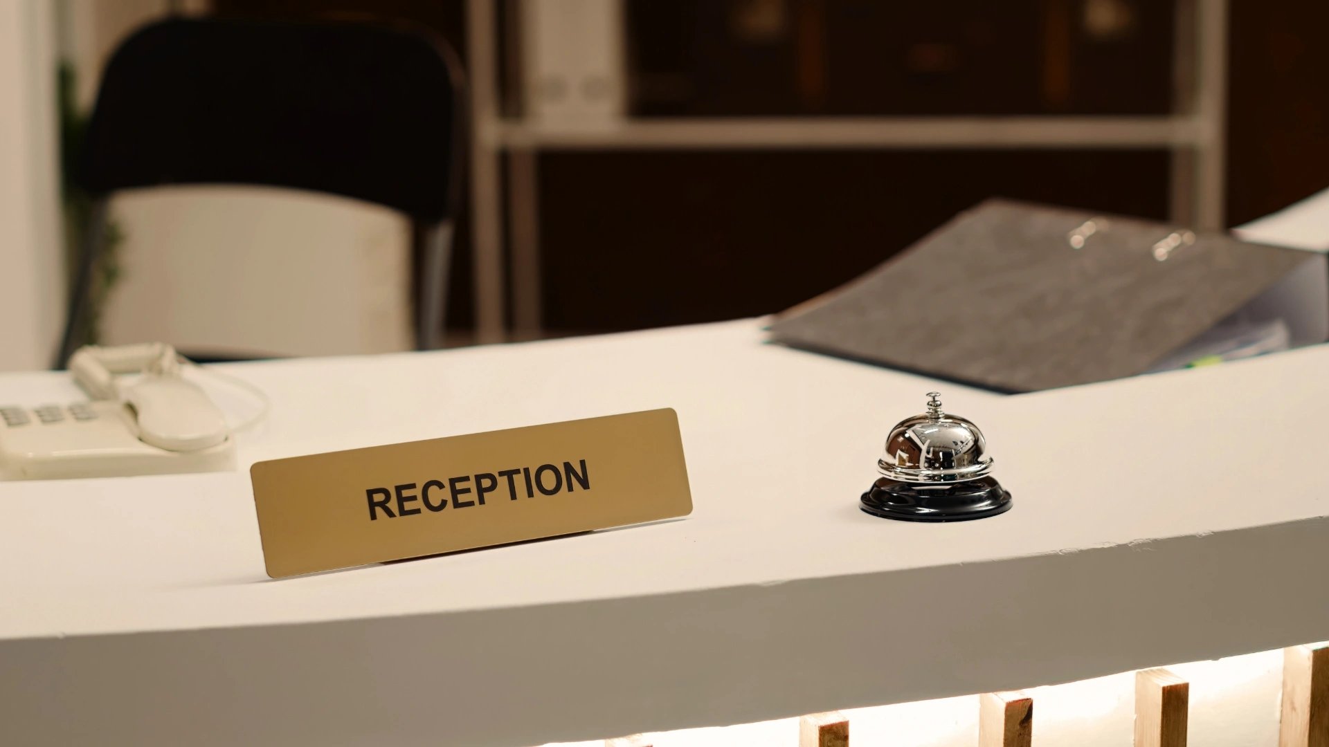 Accueil et réception de l’hôtel 3 étoiles à Lucciana