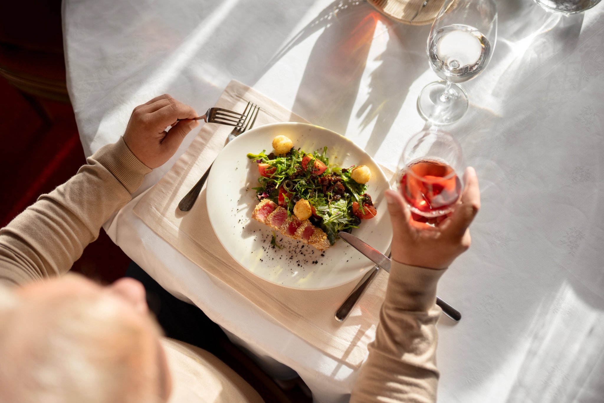 Plat du restaurant de l’hôtel 3 étoiles à Lucciana
